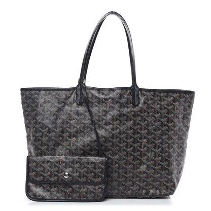 Goyard Goyardine Saint Louis PM Black 1 of 16