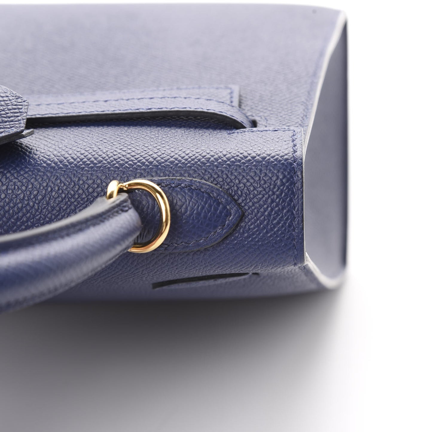 Epsom Kelly Sellier 25 Bleu Saphir