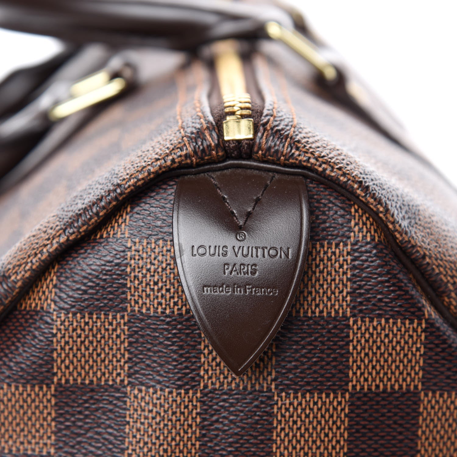Louis Vuitton Damier Ebene Speedy 35 8 of 10