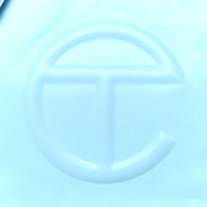 Telfar Vegan Leather Medium Shopping Bag Pool Blue 8 of 16