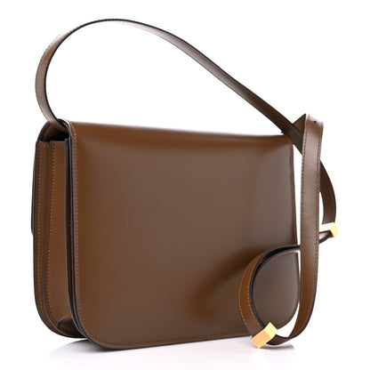 Celine Smooth Calfskin Medium Classic Box Flap Bag Camel 3 of 9