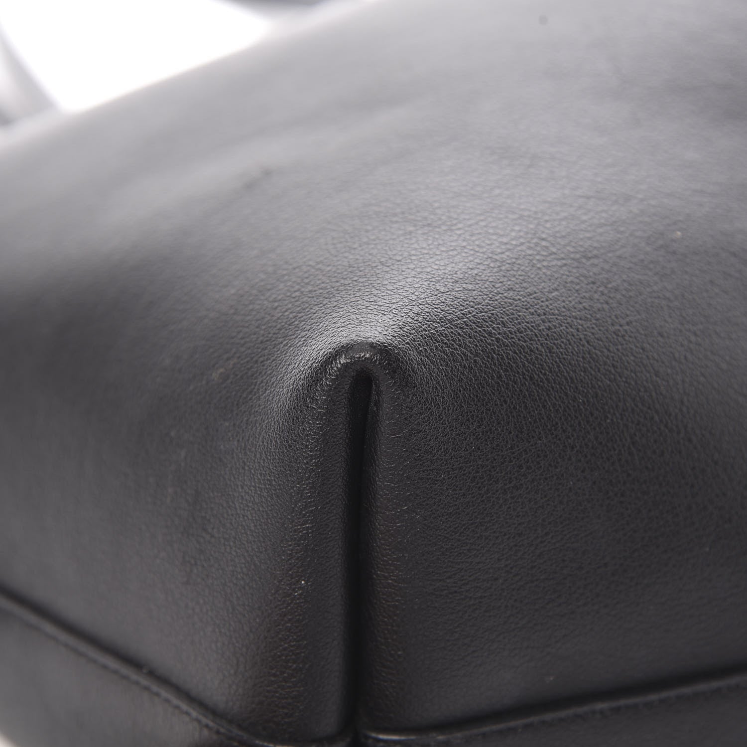 Saint Laurent Calfskin Large Shopping Tote Black 13 of 18