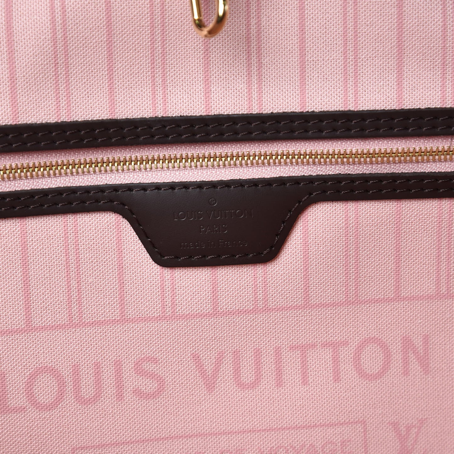 Damier Ebene Neo Neverfull MM Rose Ballerine