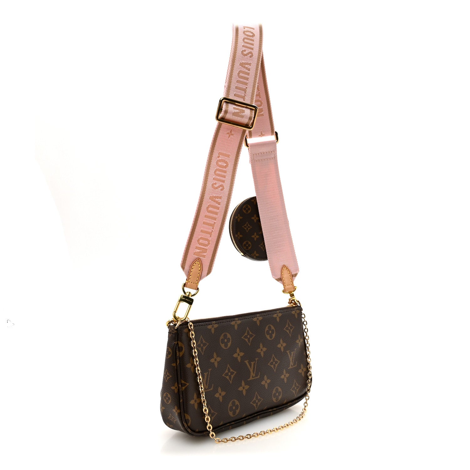 Louis Vuitton Monogram Multi Pochette Accessories Rose Clair 3 of 10