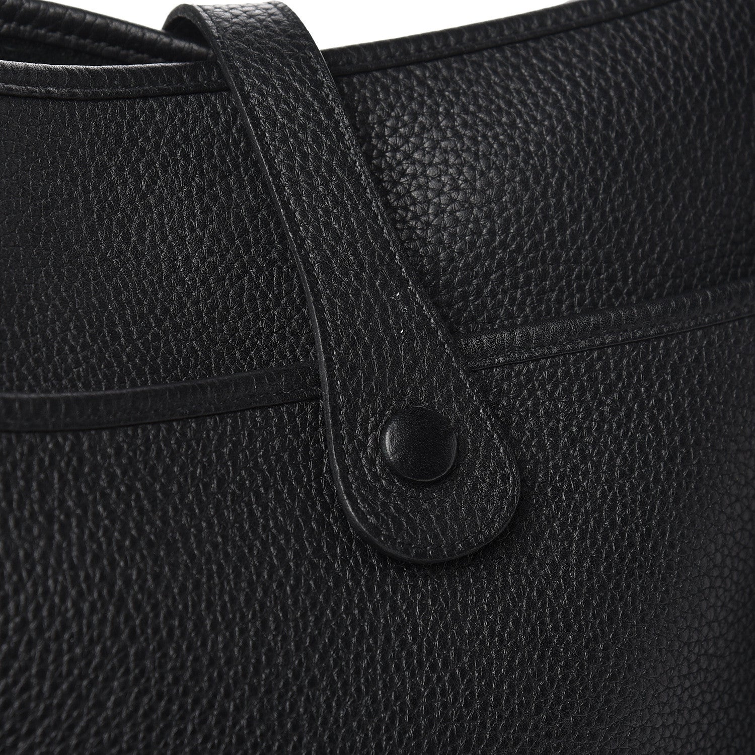 Hermes Taurillon Clemence Evelyne III GM Black 9 of 12