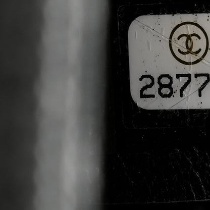 Chanel Caviar Chevron Quilted Small Coco Handle Flap Dark Grey 7 of 12