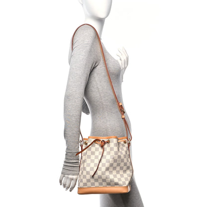 Louis Vuitton Damier Azur Noe BB 2 of 9