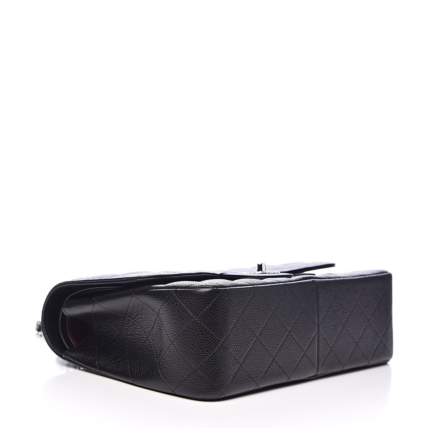 Chanel Caviar Quilted Jumbo Double Flap Black 4 of 11