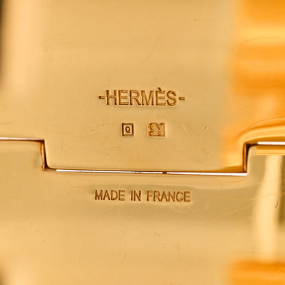 Hermes Enamel Extra Wide Clic Clac H Bracelet Black 4 of 5