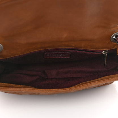 Chanel Iridescent Calfskin Medium In The Mix Flap Light Brown 4 of 12