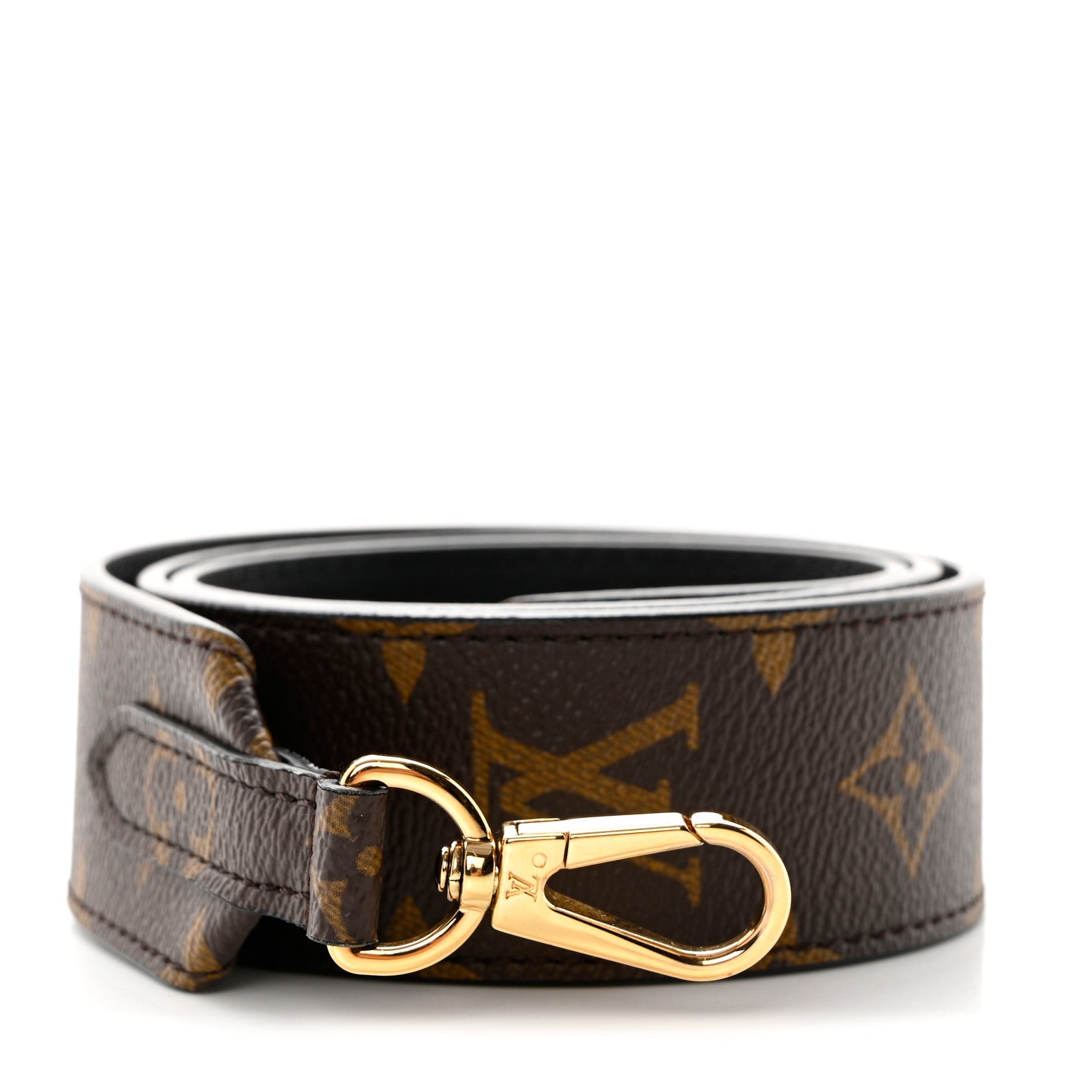 Louis Vuitton Monogram Bandouliere Shoulder Strap Black 1 of 5