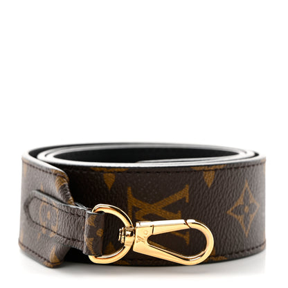 Louis Vuitton Monogram Bandouliere Shoulder Strap Black 1 of 5