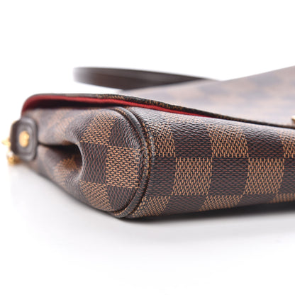 Louis Vuitton Damier Ebene Favorite MM 8 of 11