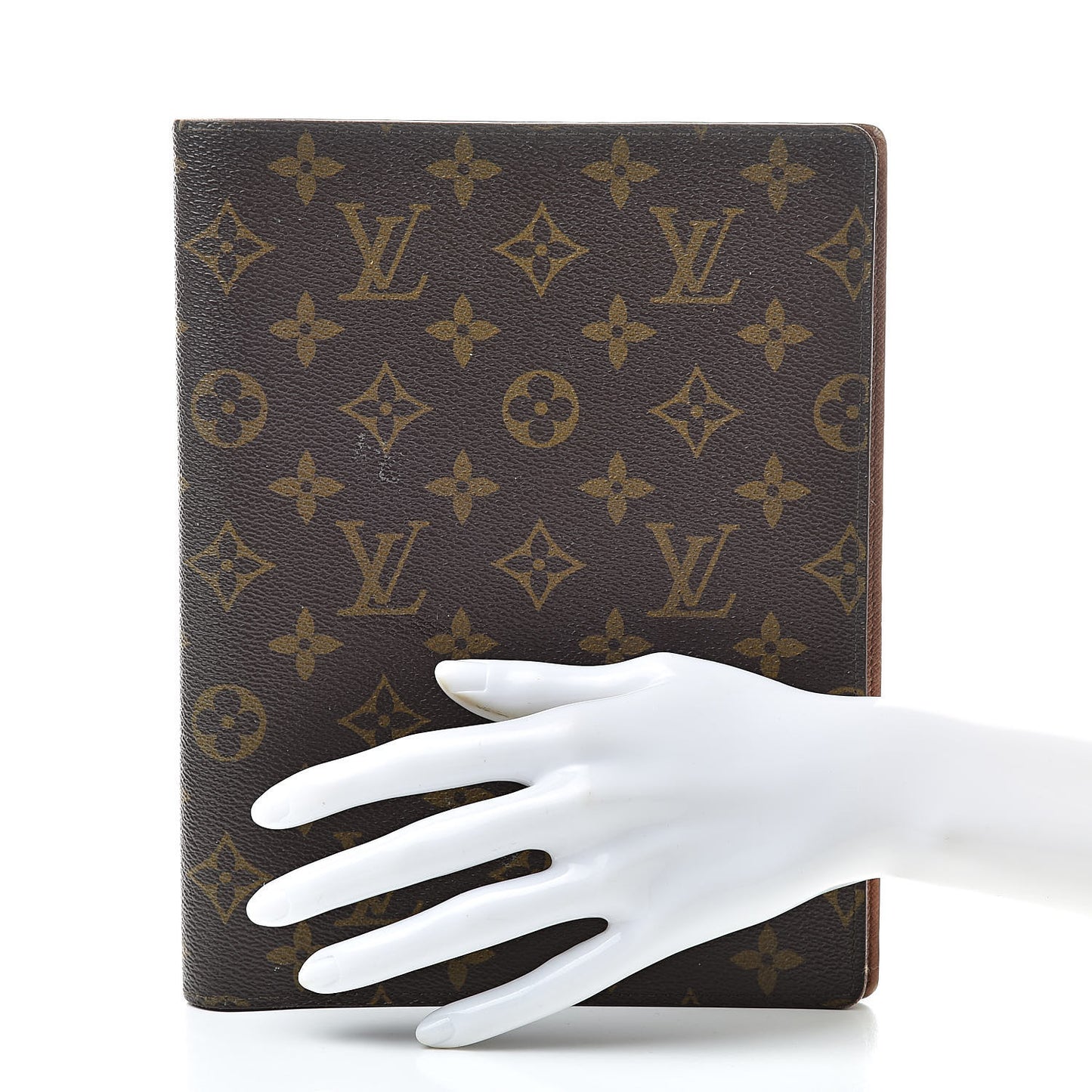 Monogram Desk Agenda Cover