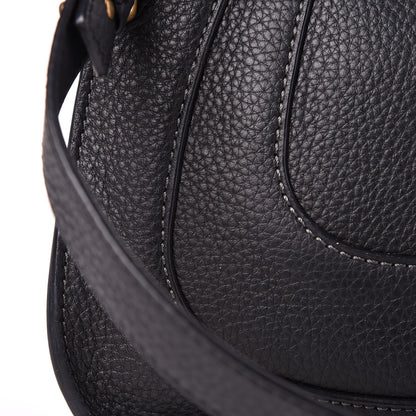 Chloe Grained Calfskin Nano Hayley Hobo Black 10 of 12