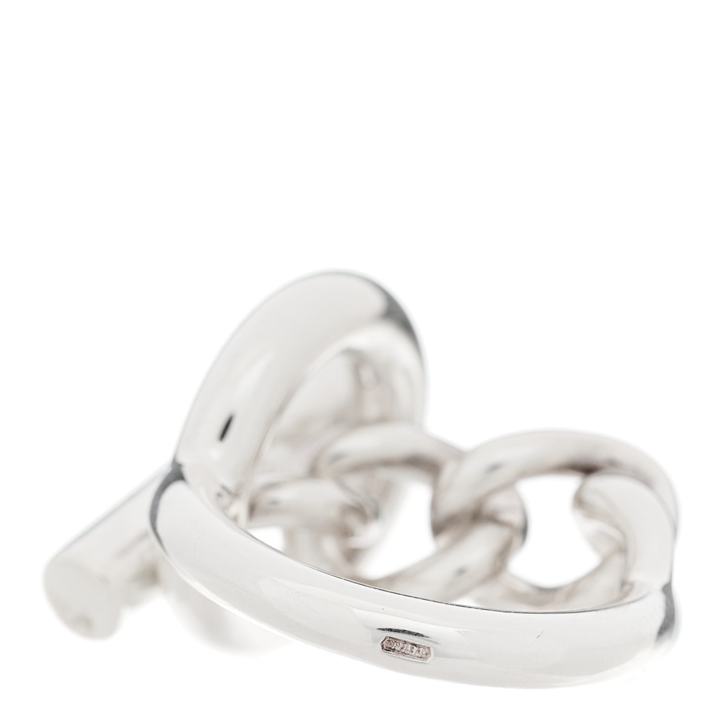 Sterling Silver GM Croisette Ring 51 5.75