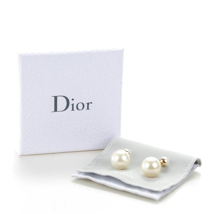 Christian Dior Pearl Mise En Dior Tribal Earrings 3 of 4
