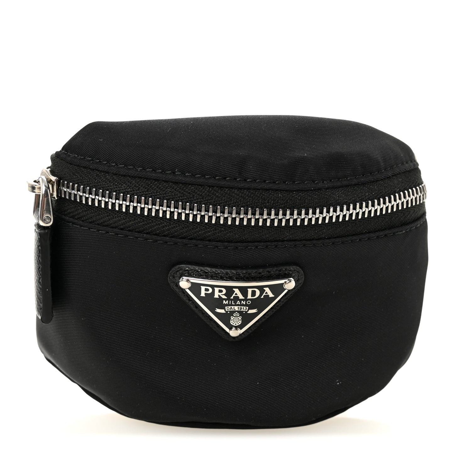 Tessuto Nylon Wrist Pouch Black