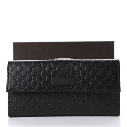Gucci Microguccissima Continental Flap Wallet Black 10 of 10