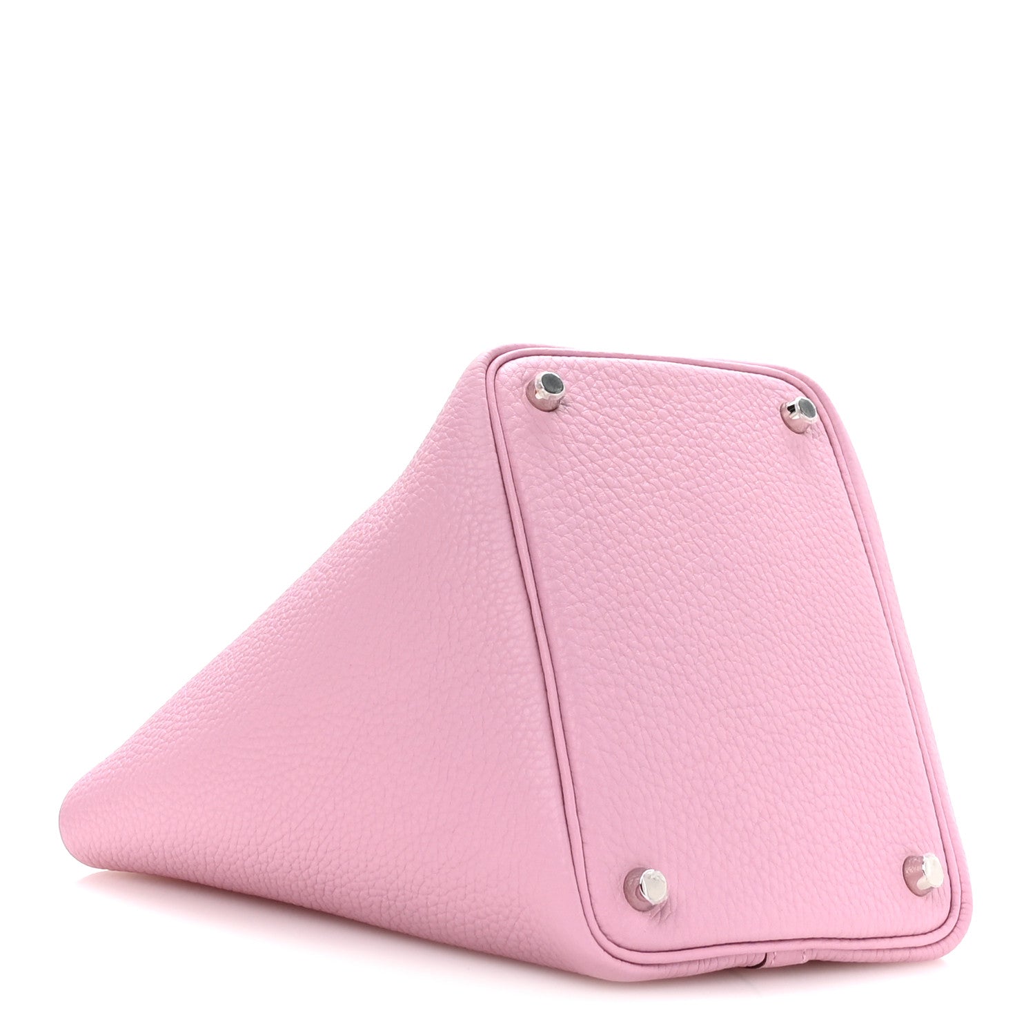Hermes Taurillon Clemence Picotin Lock 18 PM Rose Sakura 4 of 13