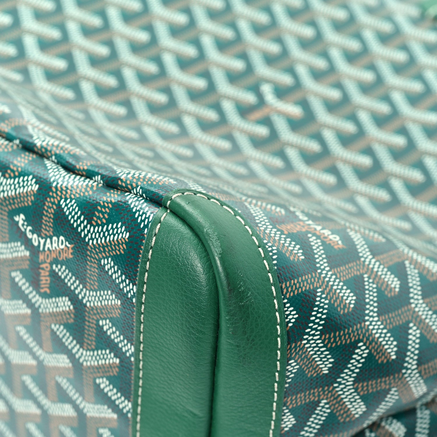 Goyard Goyardine Artois MM Green 11 of 11