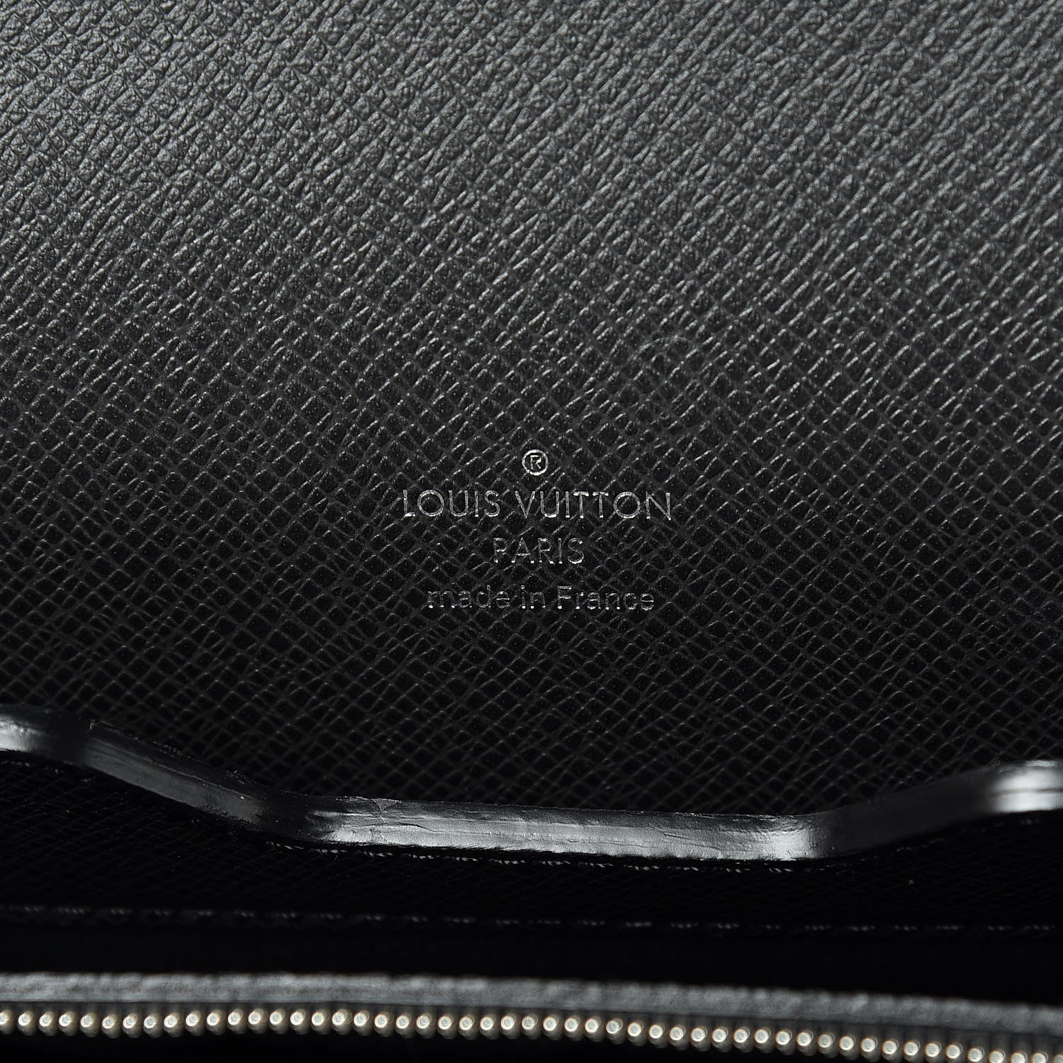 Louis Vuitton Taiga Robusto 1 Compartment Briefcase Black 6 of 12