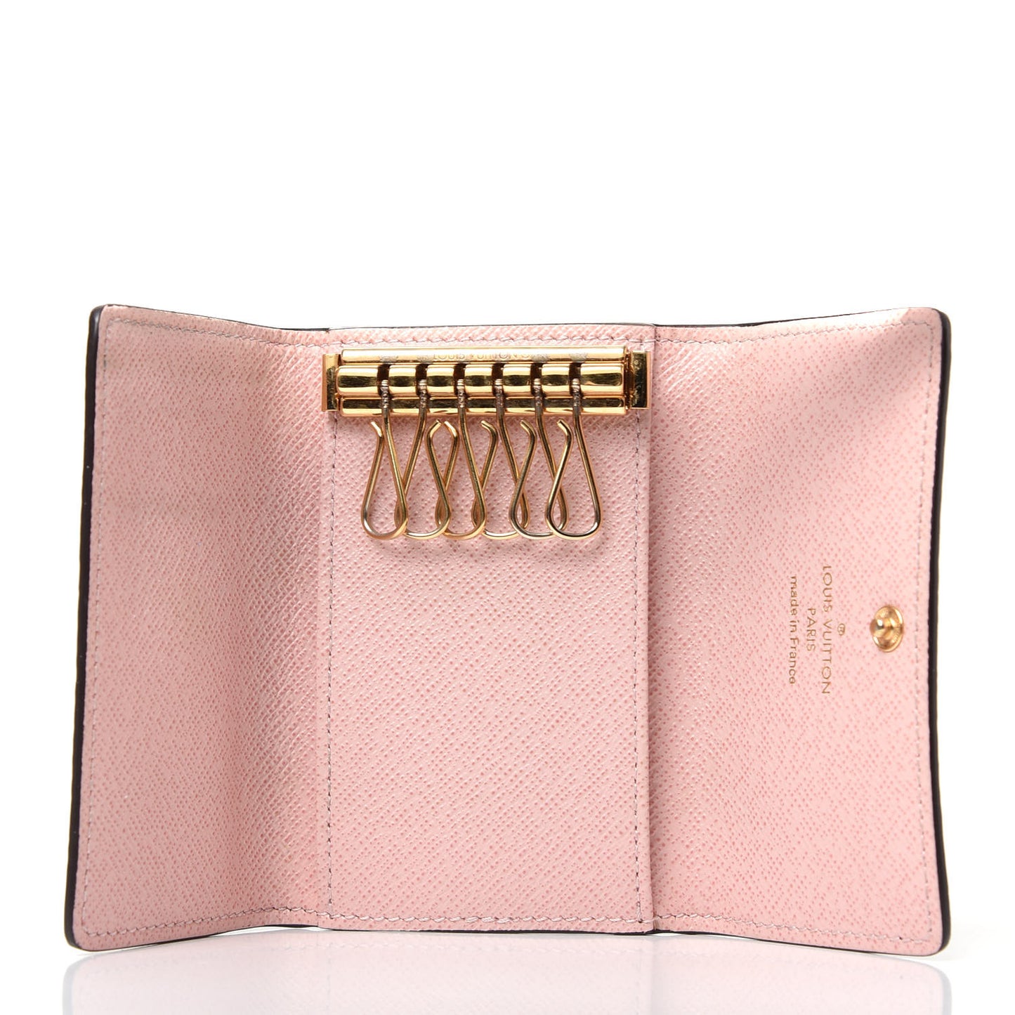 Monogram Multicles 6 Key Holder Rose Ballerine