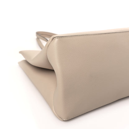 Louis Vuitton Grained Calfskin Lockme Shopper Greige 7 of 8