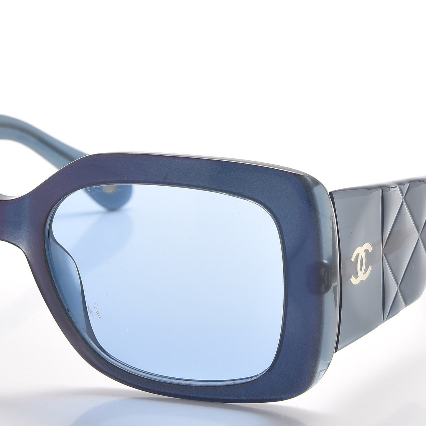 Quilted Sunglasses 5019 Blue