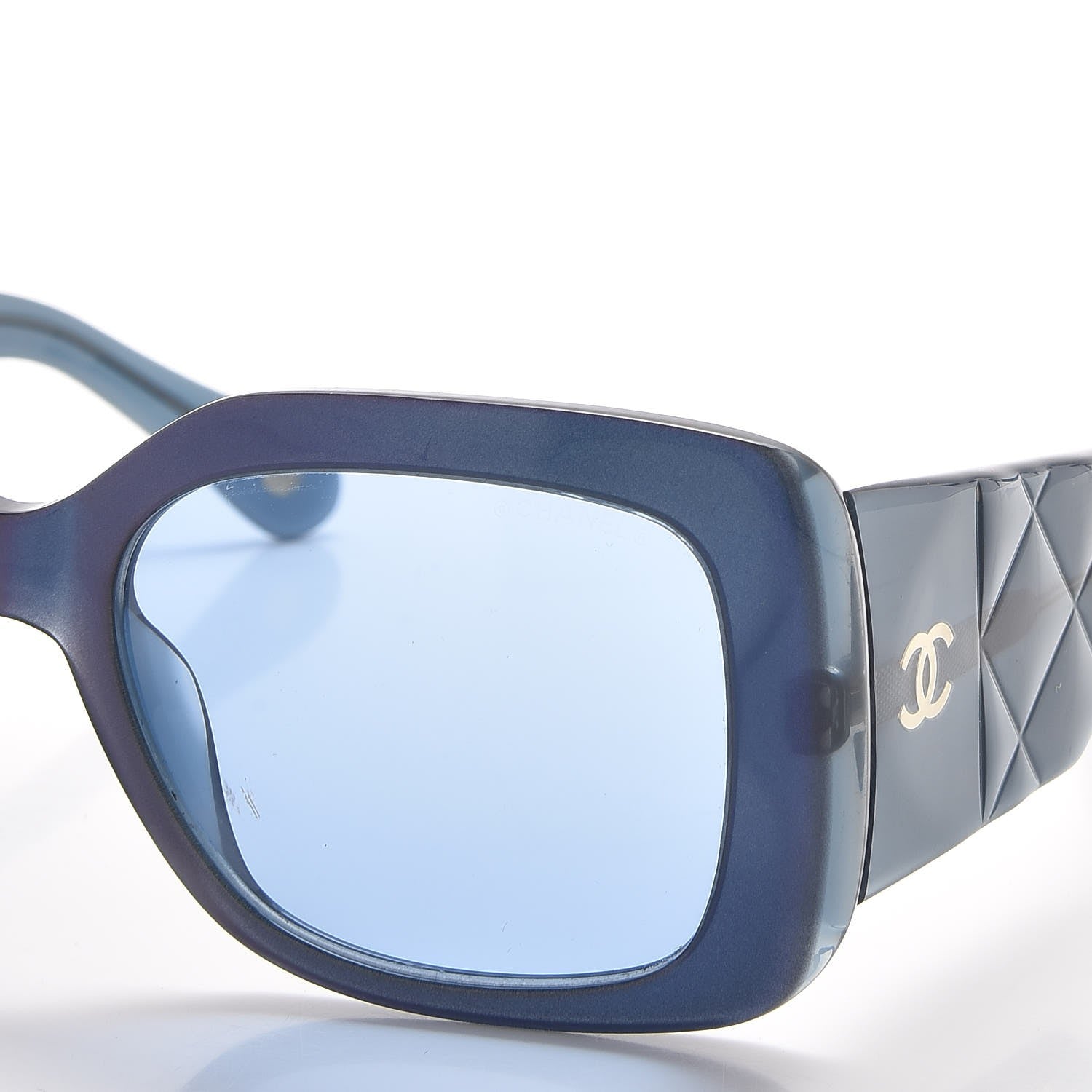 Chanel Quilted Sunglasses 5019 Blue 6 of 6