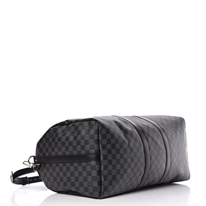 Louis Vuitton Damier Graphite Keepall Bandouliere 55 4 of 10
