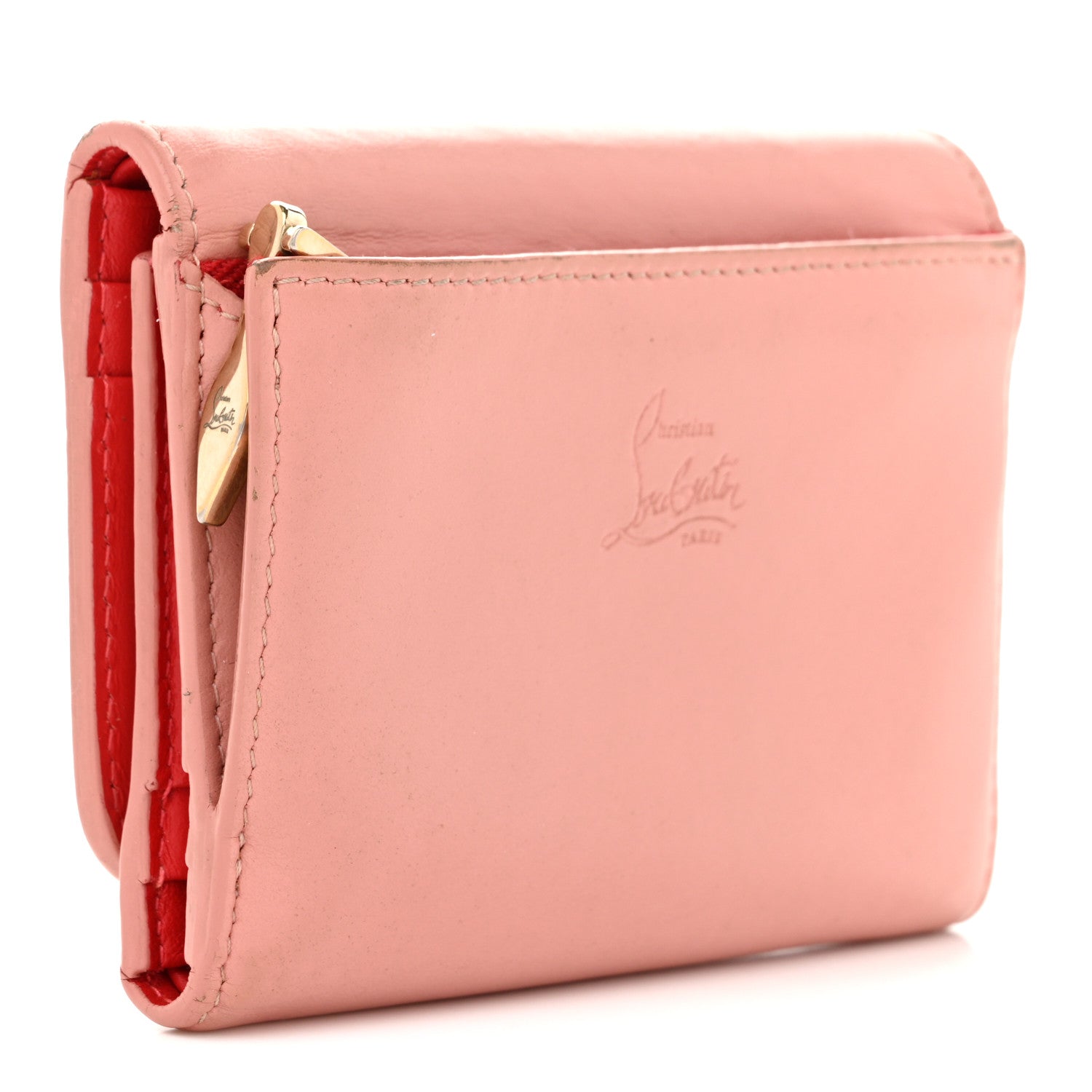 christian louboutin macaron ルブタン マカロン Christian Louboutin ルブタンMACARON ストラップ付 長財布 (ブラック）
