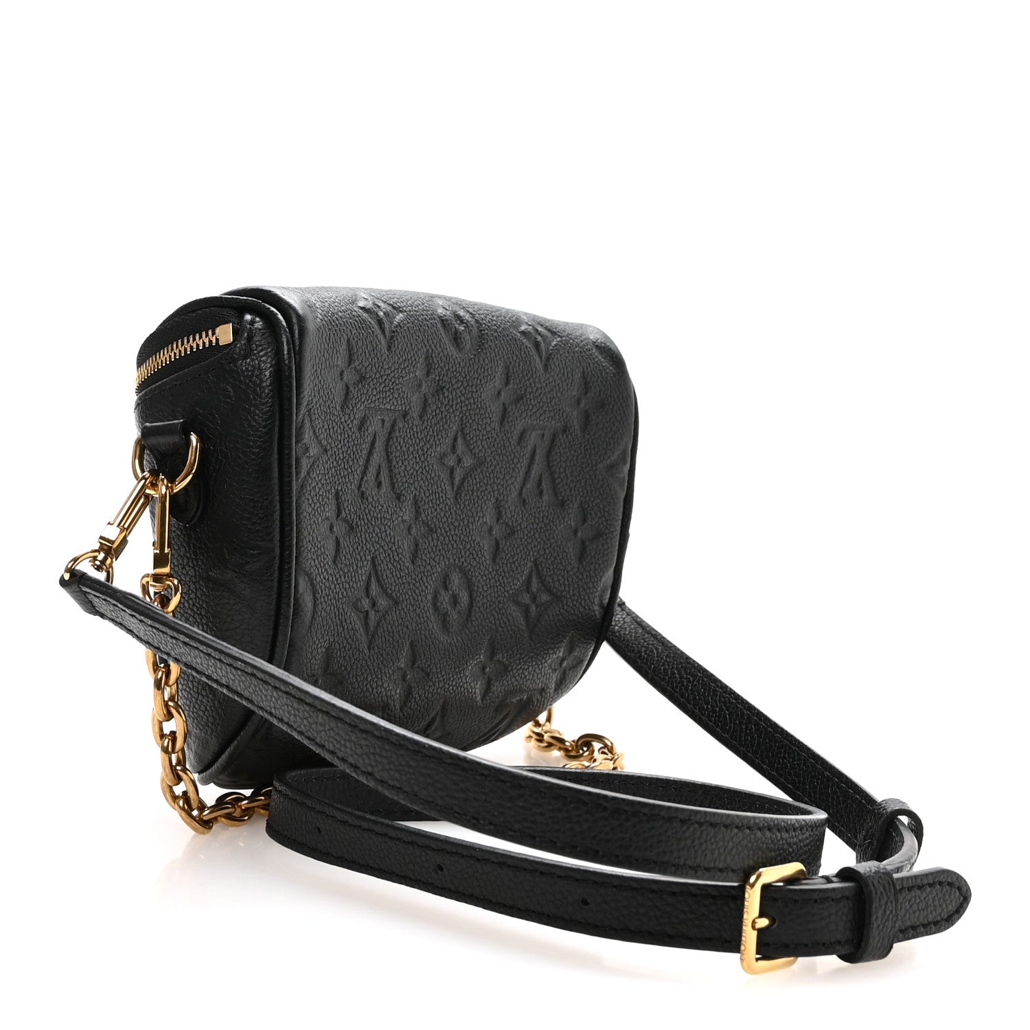 Louis Vuitton Empreinte Mini Bumbag Black 3 of 10