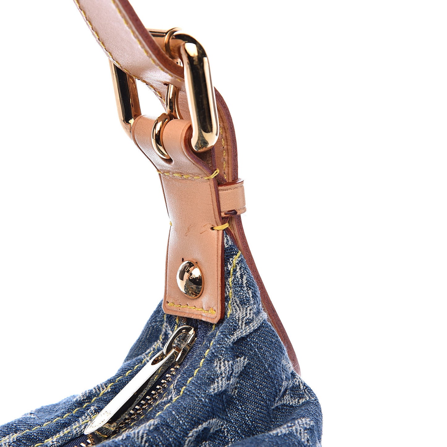 Monogram Denim Baggy PM Blue