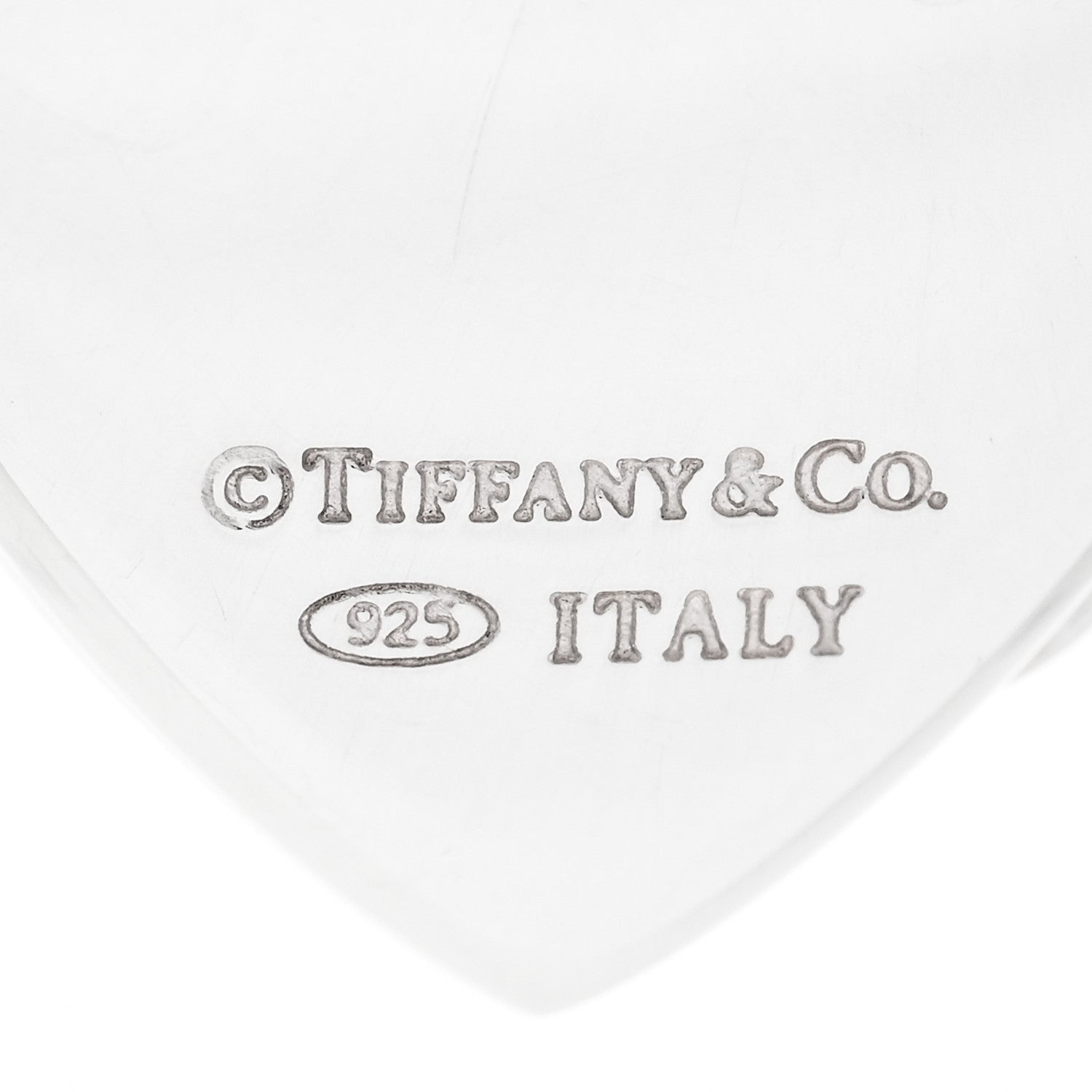 Tiffany Sterling Silver Heart Locket Pendant 4 of 5