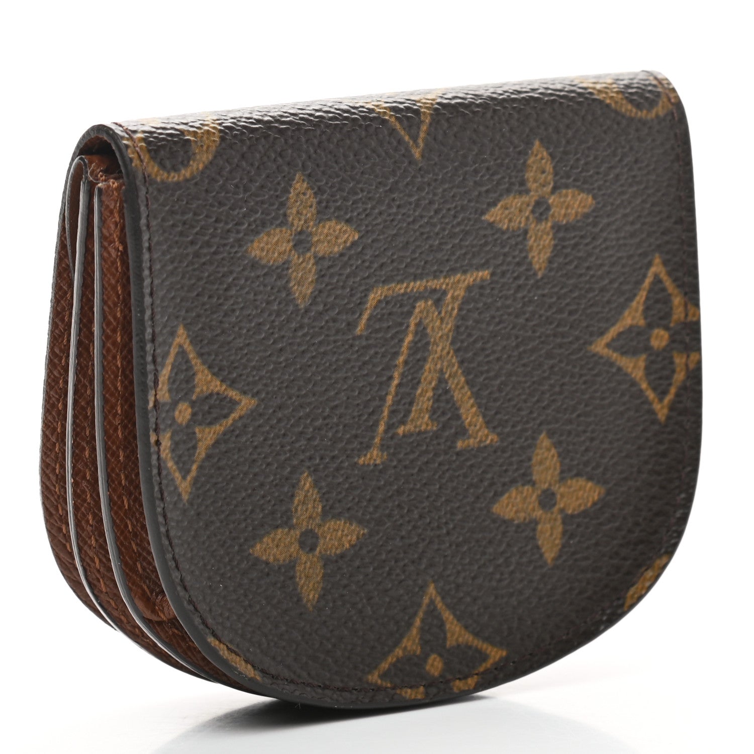 Louis Vuitton Monogram Porte-Monnaie Gousset Change Purse 3 of 9