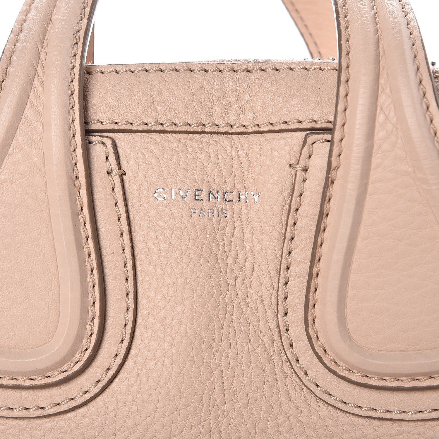 Givenchy Waxy Grained Calfskin Small Nightingale Nude Pink 7 of 10