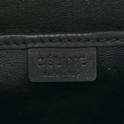 Celine Smooth Calfskin Nano Luggage Black 6 of 11