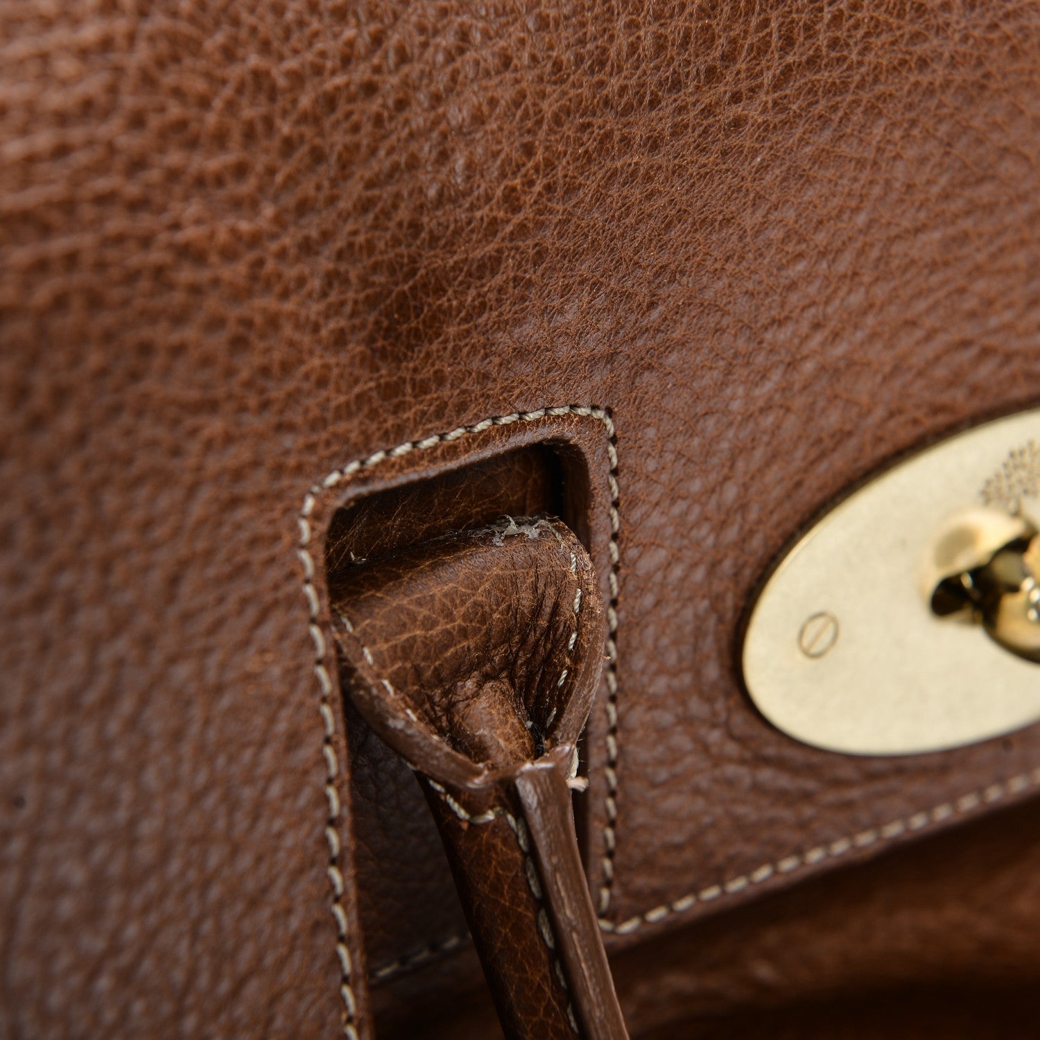 Mulberry Natural Leather Cara Delevigne Convertible Satchel Oak 10 of 11