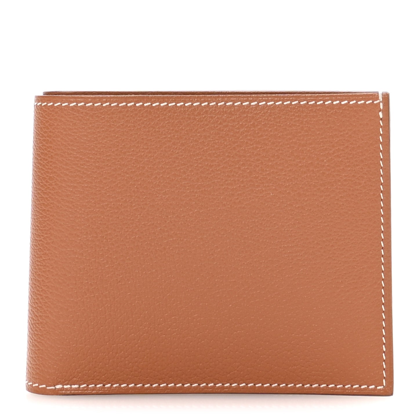 Evercolor Citizen Twill Compact Wallet Gold Bleu De France Bleu Saphir