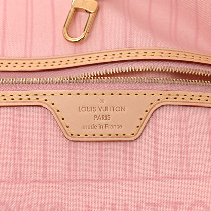 Louis Vuitton Damier Azur Neo Neverfull GM Rose Ballerine 7 of 10