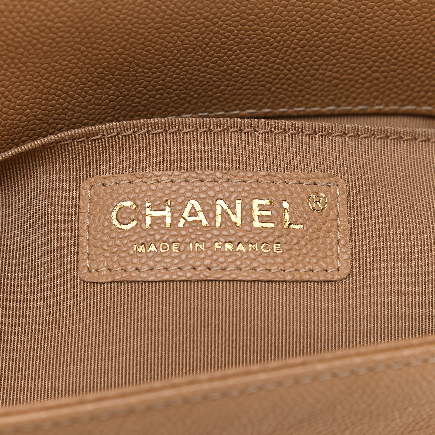 Chanel Caviar Quilted Small Boy Flap Brown 6 of 10