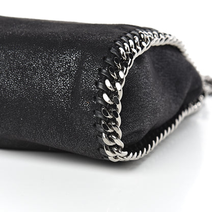 Stella McCartney Shaggy Deer Mini Falabella Fold Over Tote Black 10 of 10