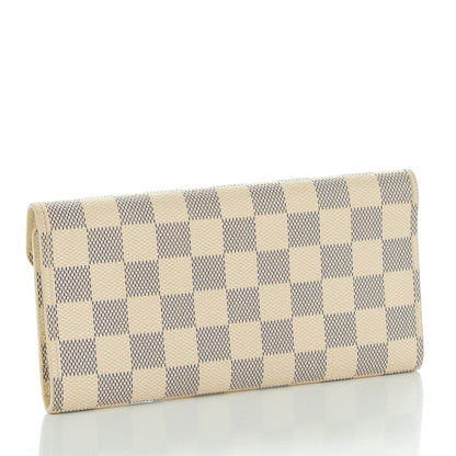 Louis Vuitton Damier Azur Josephine Wallet 4 of 9