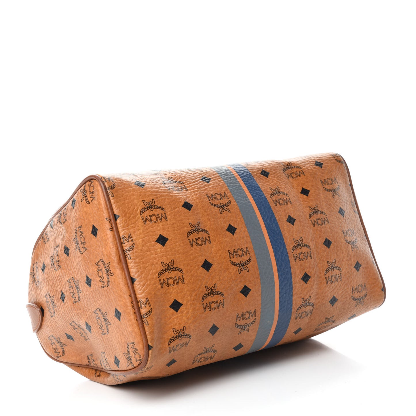 Visetos Dog Bone Boston Bag Cognac