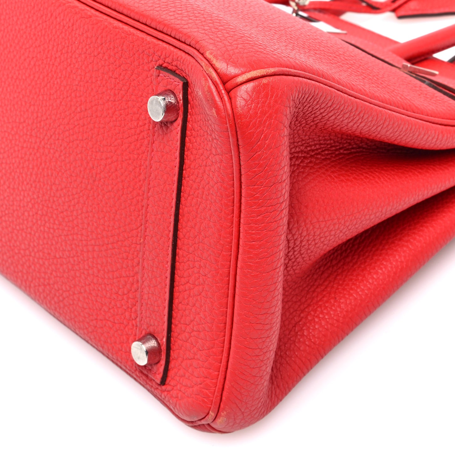 Togo BIRKIN 30 Rouge Pivoine