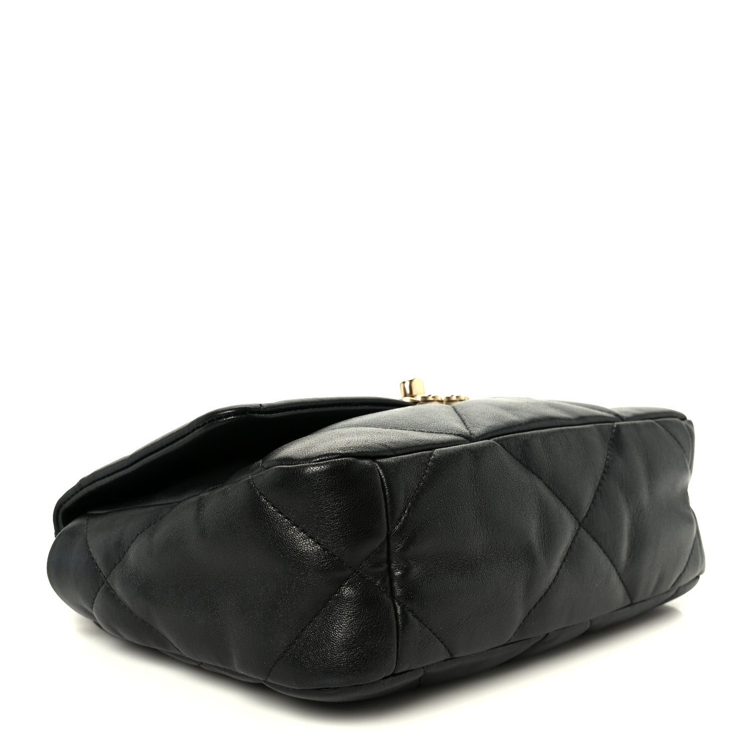 Chanel Lambskin Quilted Medium Chanel 19 Flap Black 4 of 11