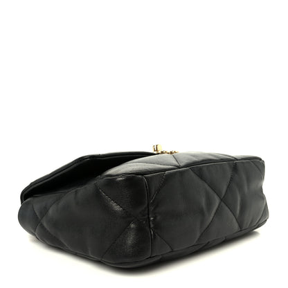 Chanel Lambskin Quilted Medium Chanel 19 Flap Black 4 of 11