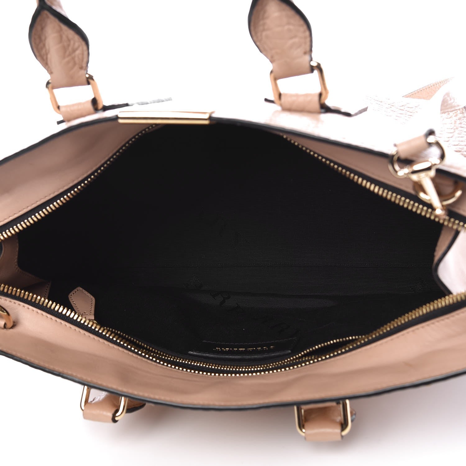 Burberry Signature Grain Medium Gainsborough Beige 5 of 14