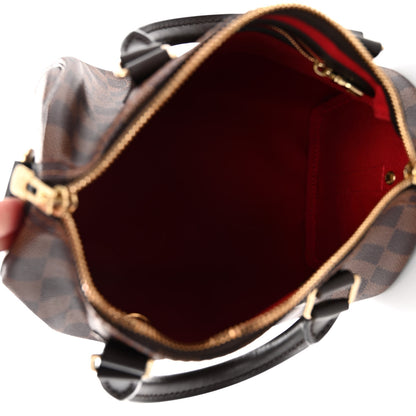 Louis Vuitton Damier Ebene Speedy Bandouliere 25 5 of 9